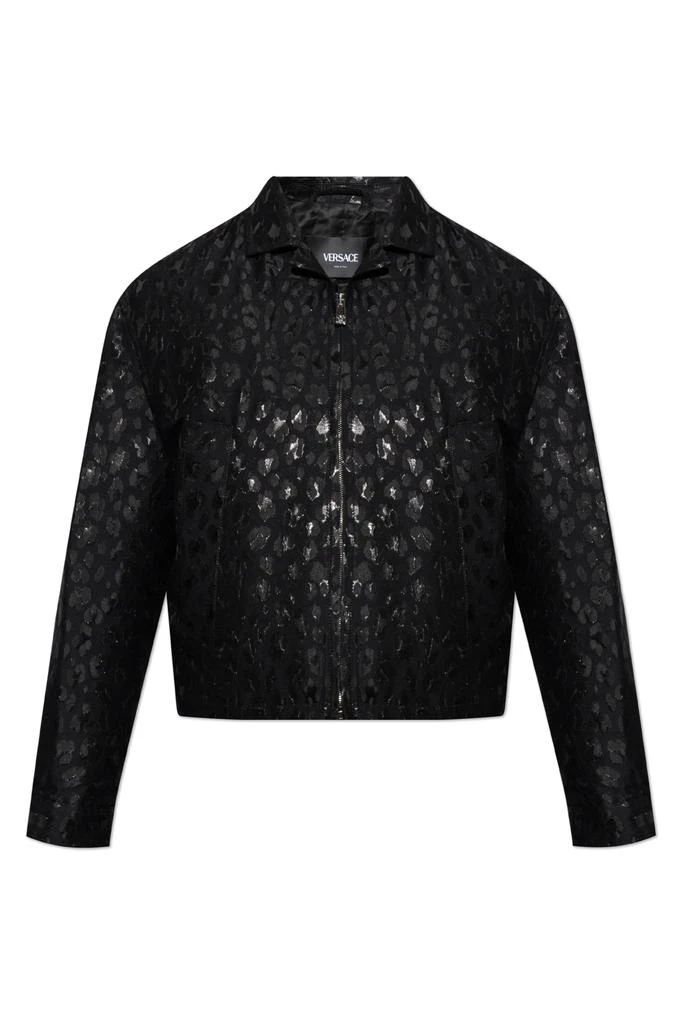 Versace Leopard Print Jacket 1