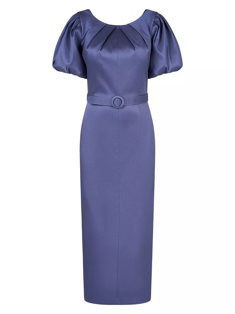 Kay Unger Chiara Satin Cocktail Dress 1
