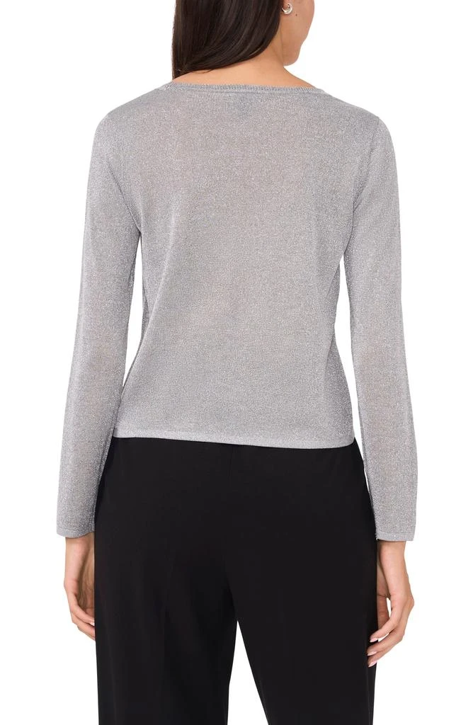 Halogen Metallic Crewneck Sweater 2