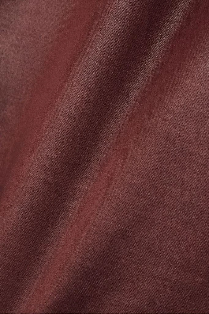 GAUCHERE Cotton-blend sateen mini skirt 4