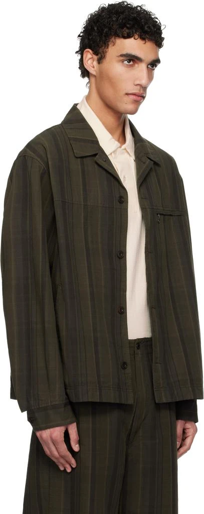 Nanamica Brown Plaid Dock Jacket 2