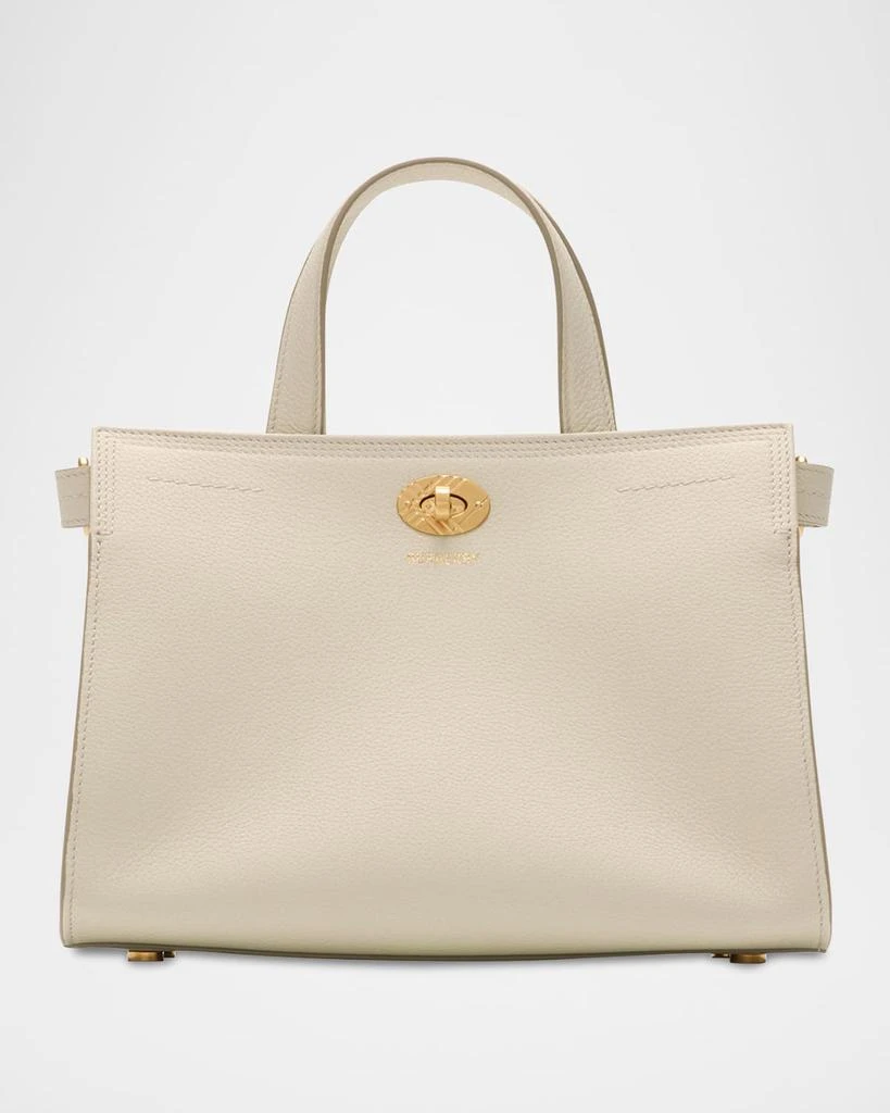Burberry Cotswolds Grainy Leather Tote Bag 1