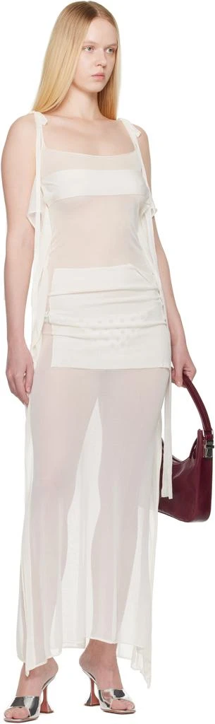 Paloma Wool White Zanic Maxi Dress 4