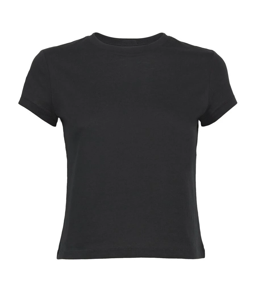 SKIMS Cotton-Blend Shrunken T-Shirt 1
