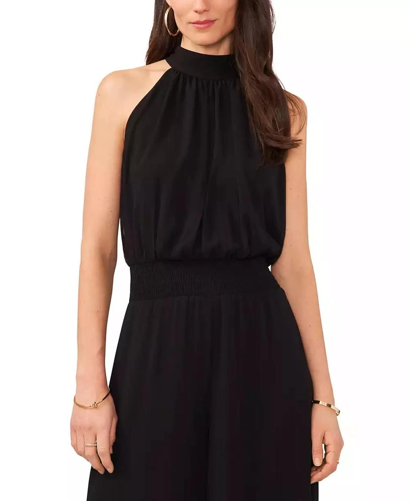 Vince Camuto Women
s Halter Tie-Back Wide-Leg Jumpsuit 2