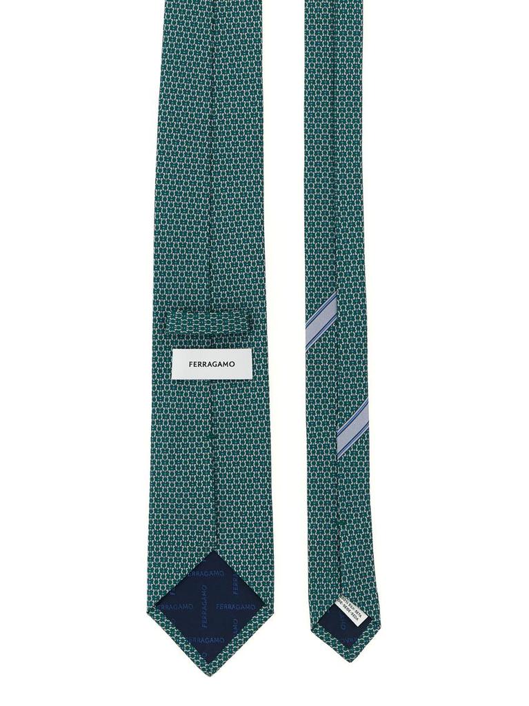 Salvatore Ferragamo Salvatore Ferragamo 'Gancini' Print Tie