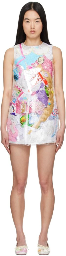 Ashley Williams Transparent Trash Minidress 1