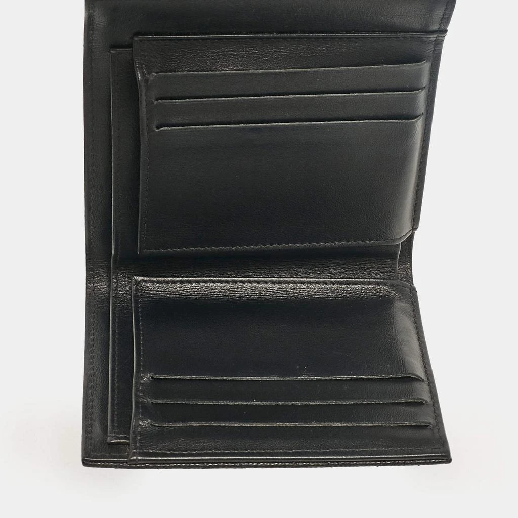 Chanel Chanel Black Caviar Quilted Leather Boy Trifold Wallet 2