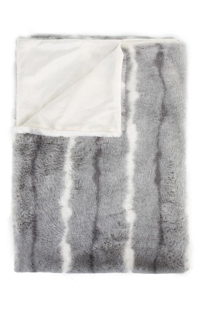 LUXE Dayton Multi Faux Fur Throw - 50" x 60"
