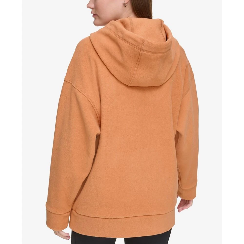 Calvin Klein Women's Embroidered Fleece Hoodie 2