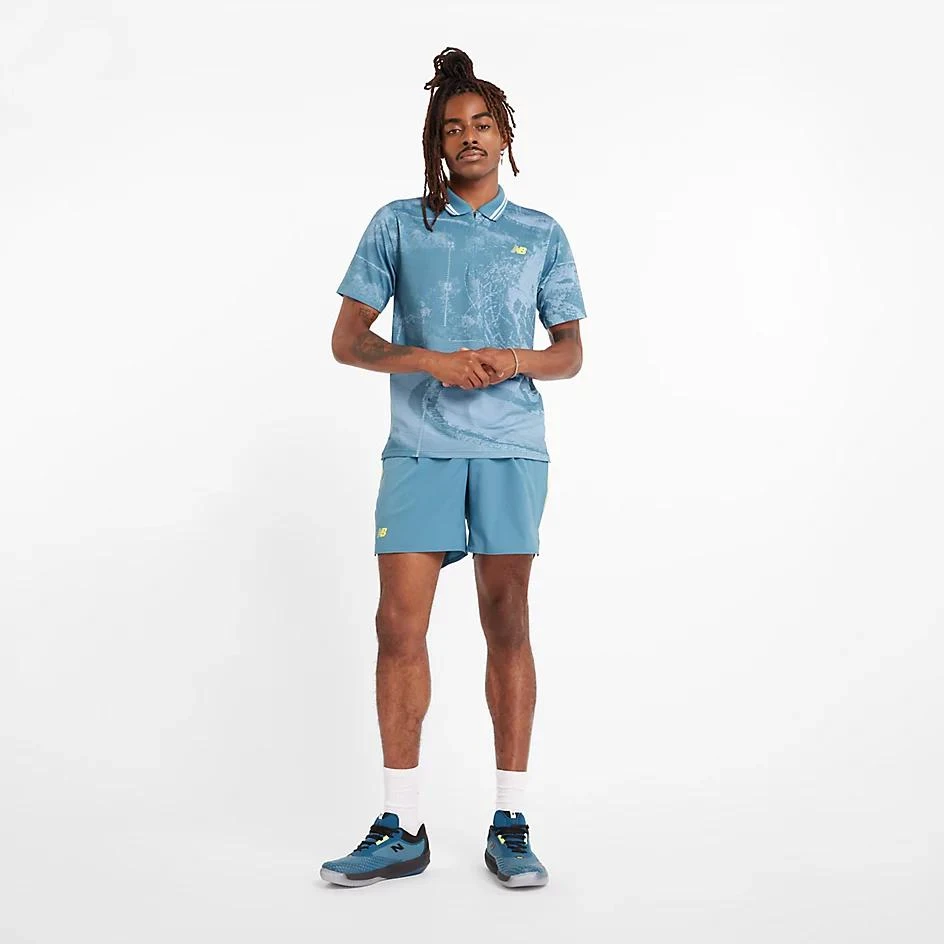 New Balance Men's Printed Tournament Polo 5