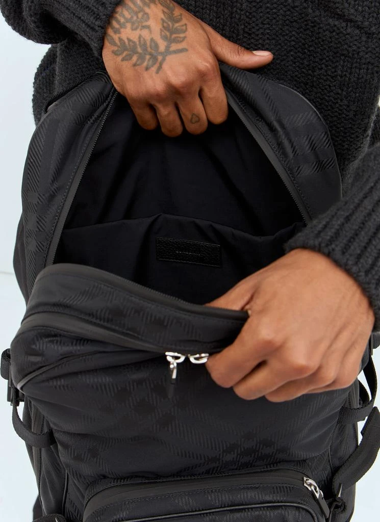 Burberry Check Jacquard Backpack 6