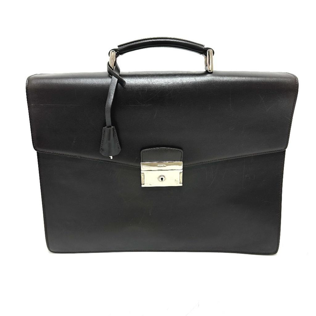Prada Leather Briefcase (Pre-Owned)