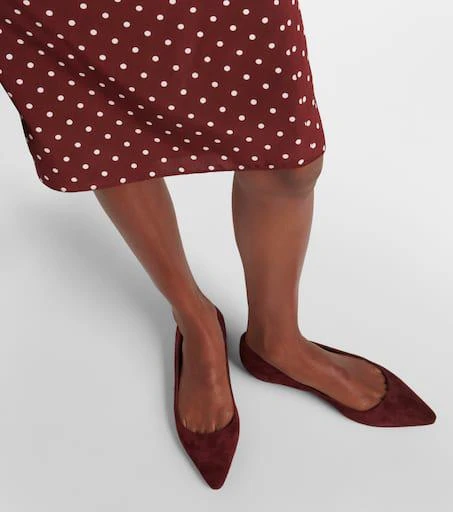 Jimmy Choo Romy suede ballet flats 7