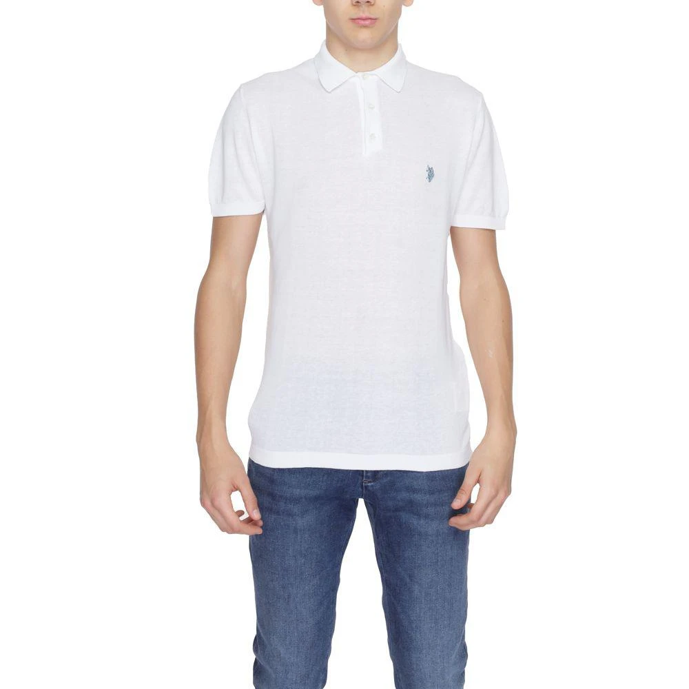 U.S. POLO ASSN. White Cotton T-Shirt 1