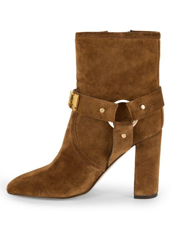 cavalli CLASS Suede Biker Boots 4