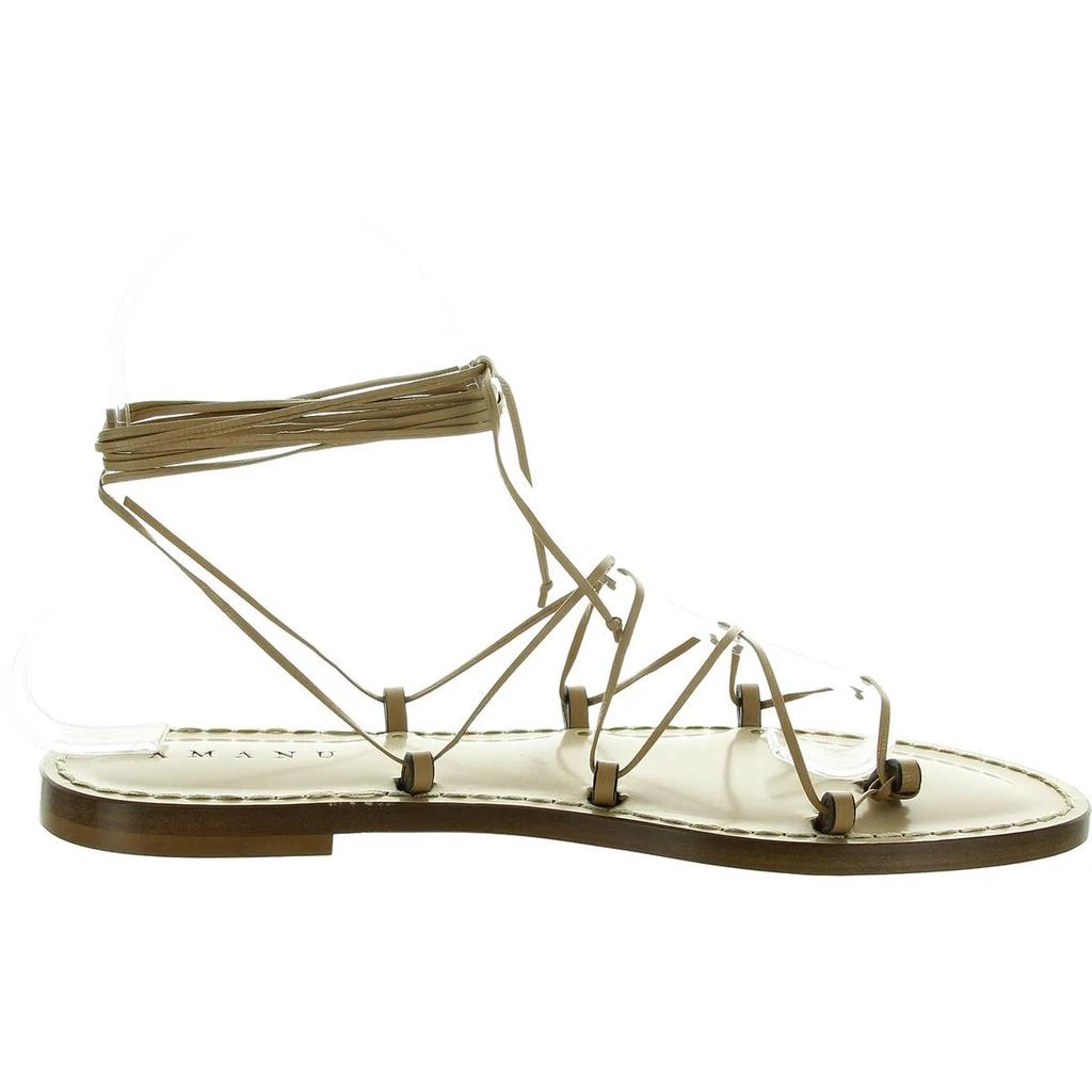 Amanu Studio Style 10 Womens Strappy Leather Strappy Sandals 2