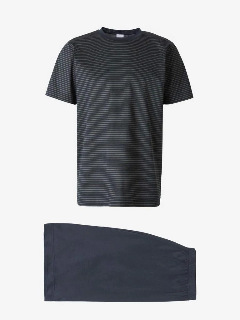 Zimmerli Zimmerli Striped Cotton Pajamas 1