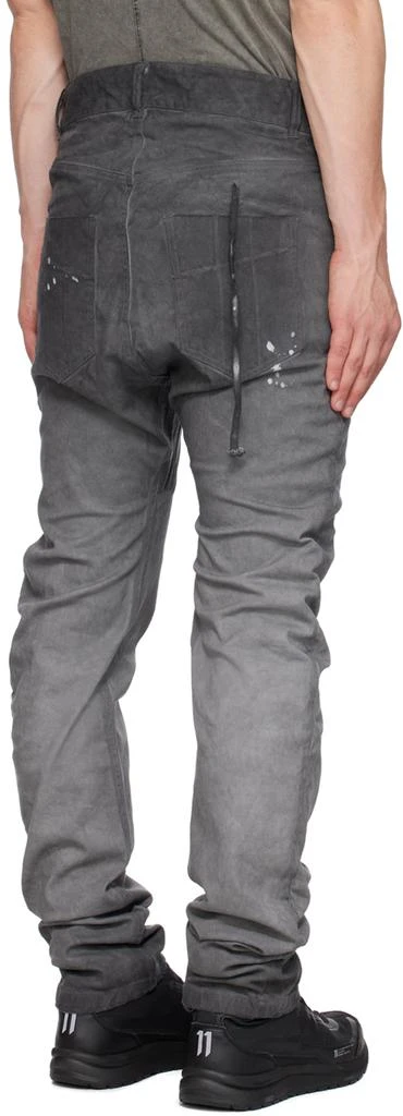 11 by Boris Bidjan Saberi Gray P1C Jeans 3