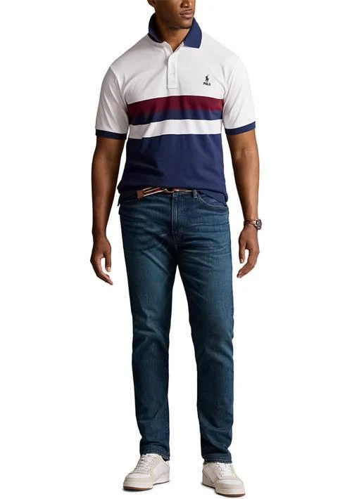 Ralph Lauren Ralph Lauren Big Tall Color Blocked Soft Cotton Polo Shirt 3