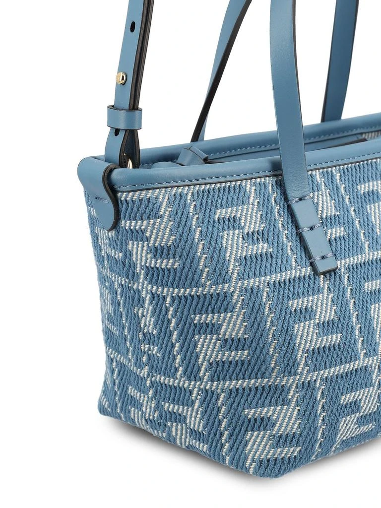 Fendi Fendi Roll FF Jacquard Mini Tote Bag 4