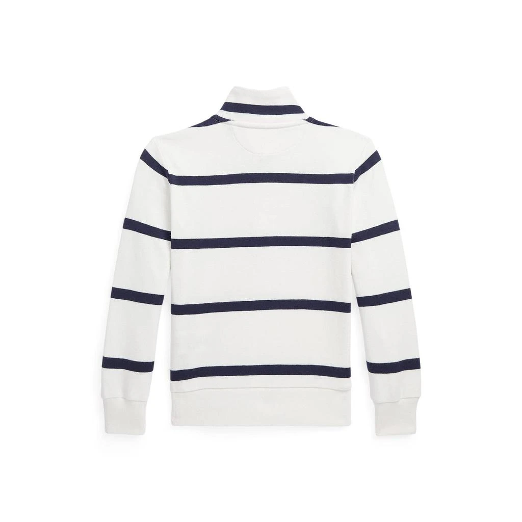 Polo Ralph Lauren Kids Striped Cotton Interlock Pullover (Little Kids) 2