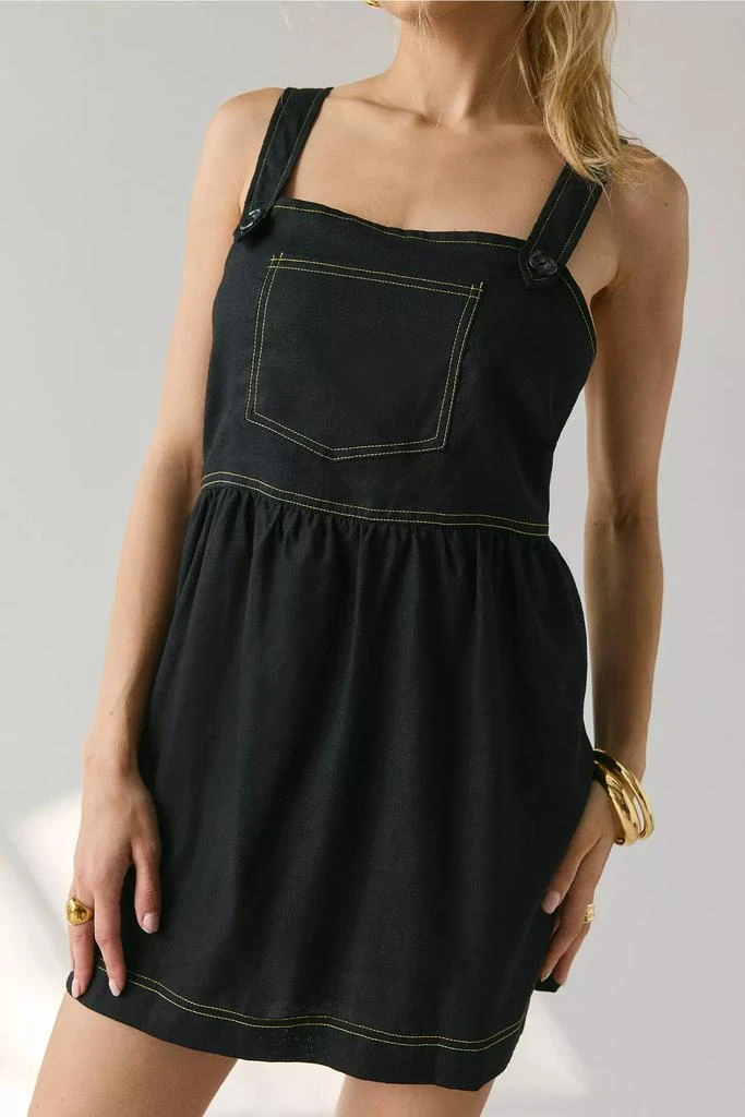Urban Renewal ReMADE By UO Made In LA EcoVero™ Linen Shortall Dress 2