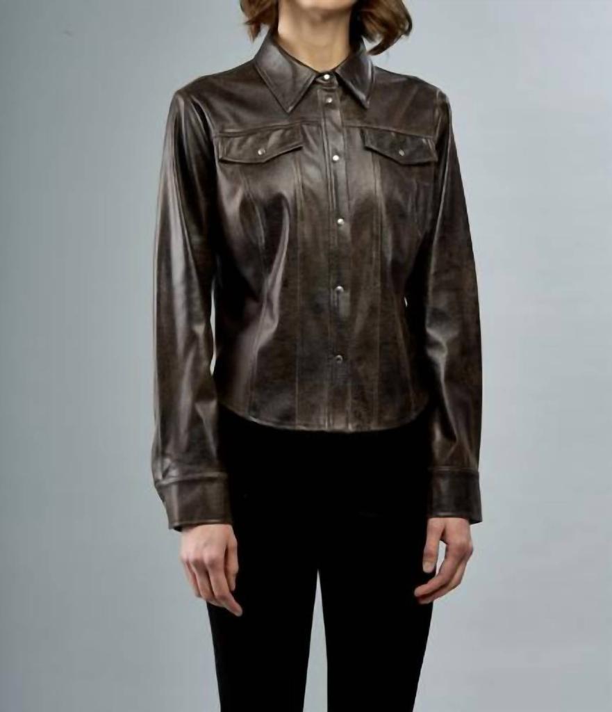 Insight Editions Insight - Faux Vegan Shacket