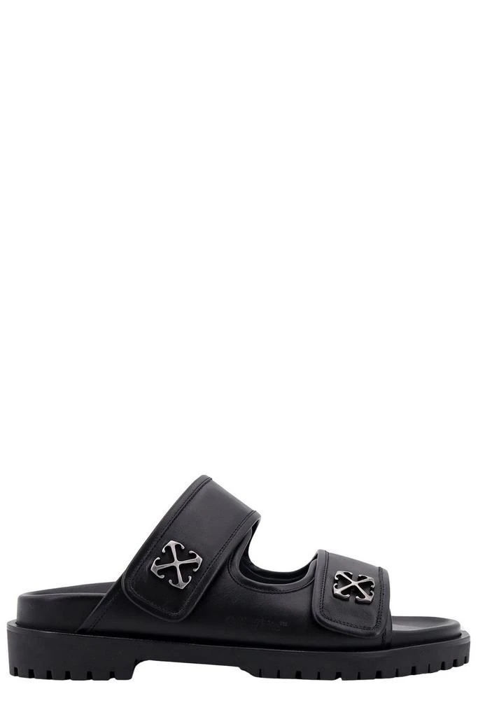 Off-White Off-White Arrow Plaque Flat Sandals 1