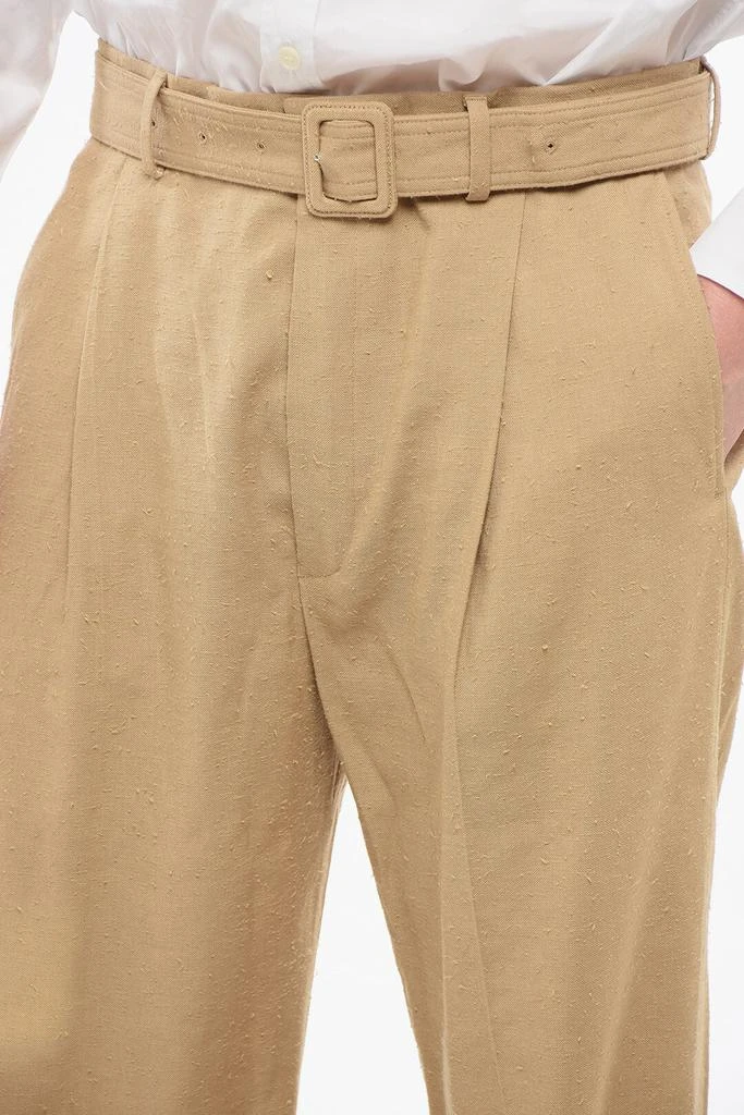 Dries Van Noten Dries Van Noten 4-Pocketed Straight Fit Pants with Belt 3