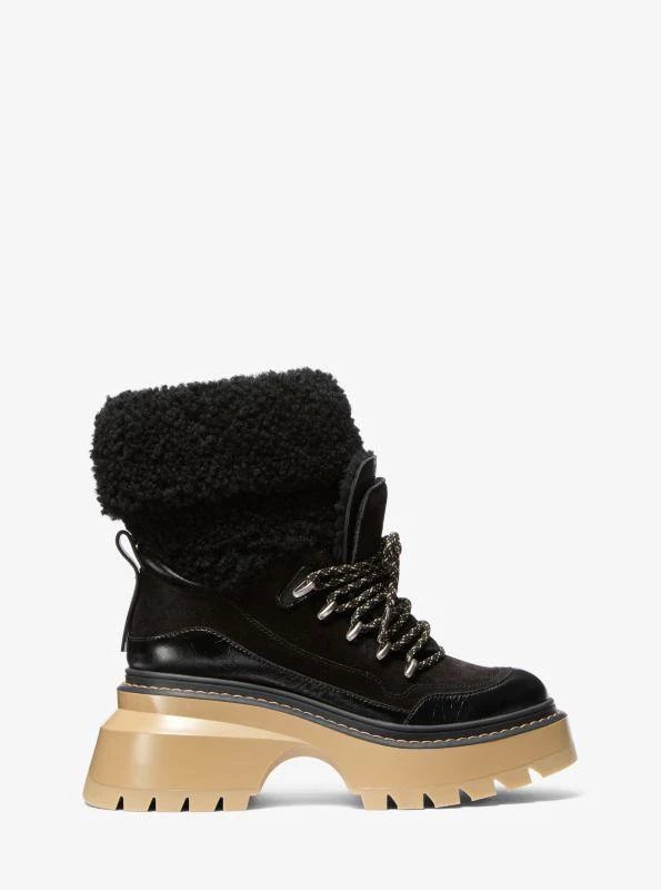 Michael Kors Shiloh Mixed-Media Boot 2