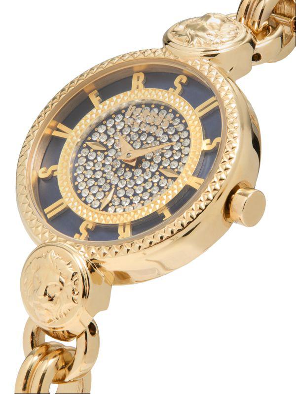 人気商品！Versus Versace Womens Gold Watches Les Docks Amazon.com: Versus Versace Les Docks Collection Luxury