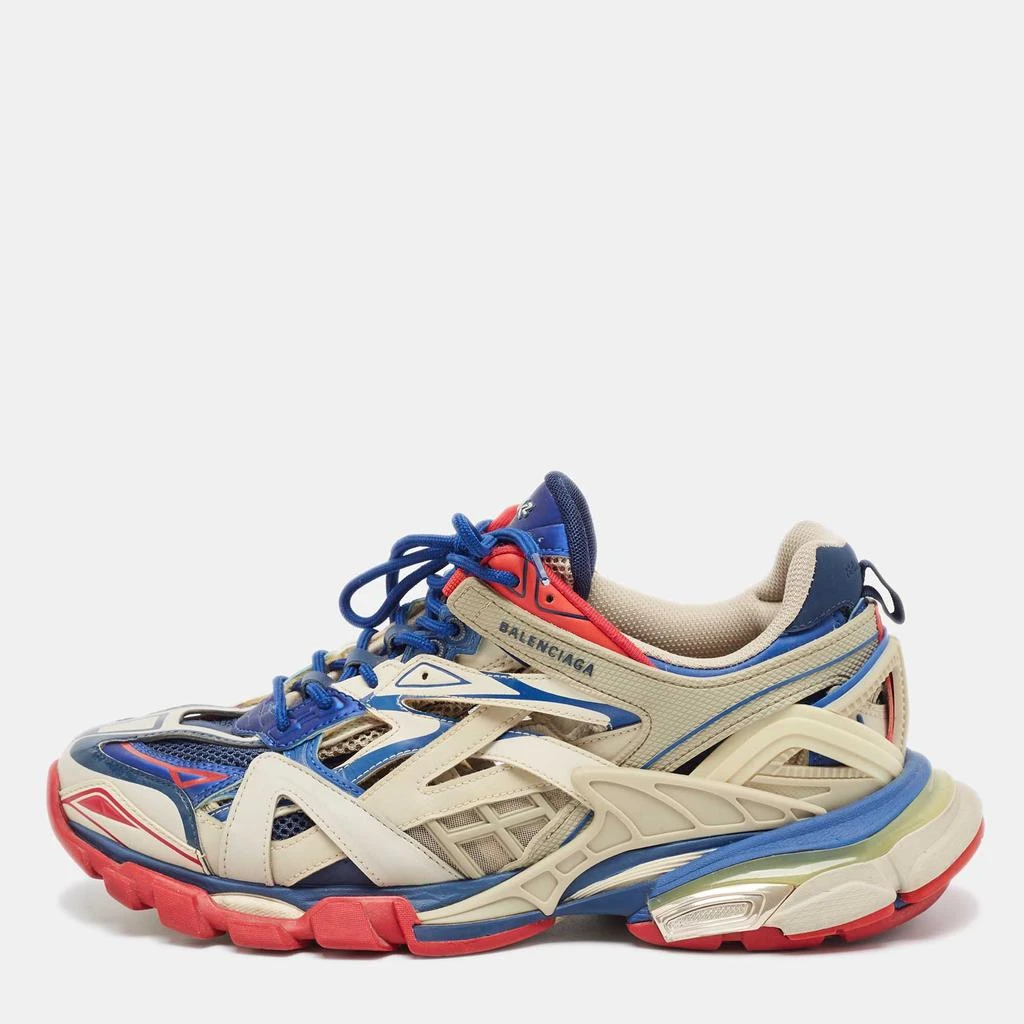 Balenciaga Balenciaga Multicolor Faux Leather and Mesh Track 2 Sneakers Size 44 1