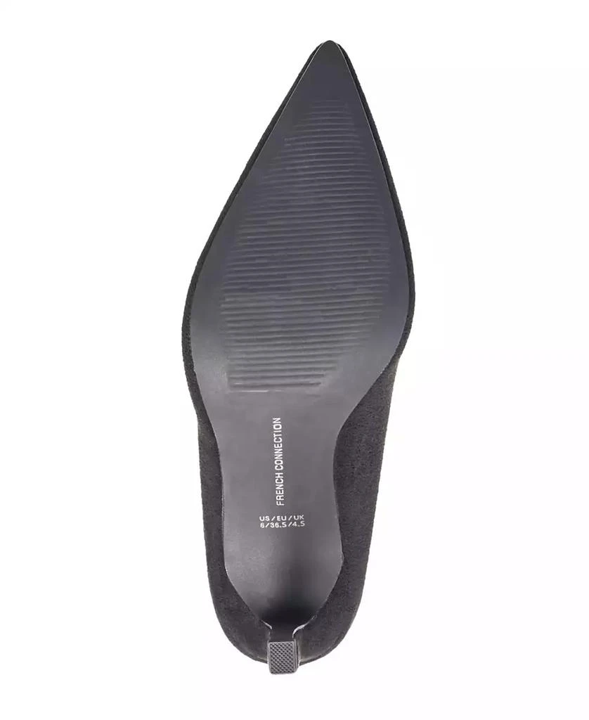 French Connection Women's Scallop Slip-On Heels Sandals 5