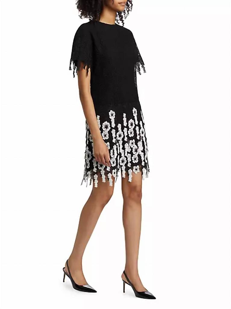 LELA ROSE Lela Rose - Lace Floral Minidress