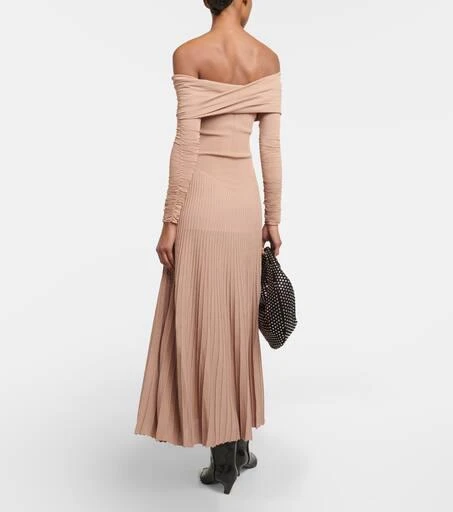 Khaite Rebecca off-shoulder maxi dress 3