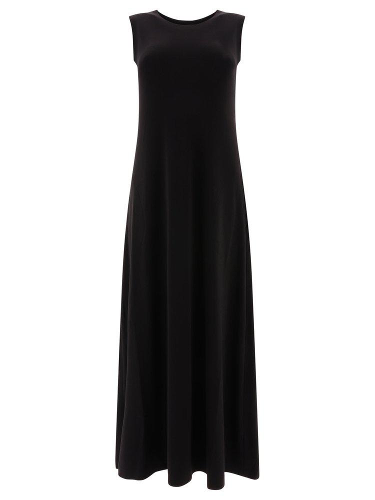 Norma Kamali Norma Kamali Sleeveless Draped Dress