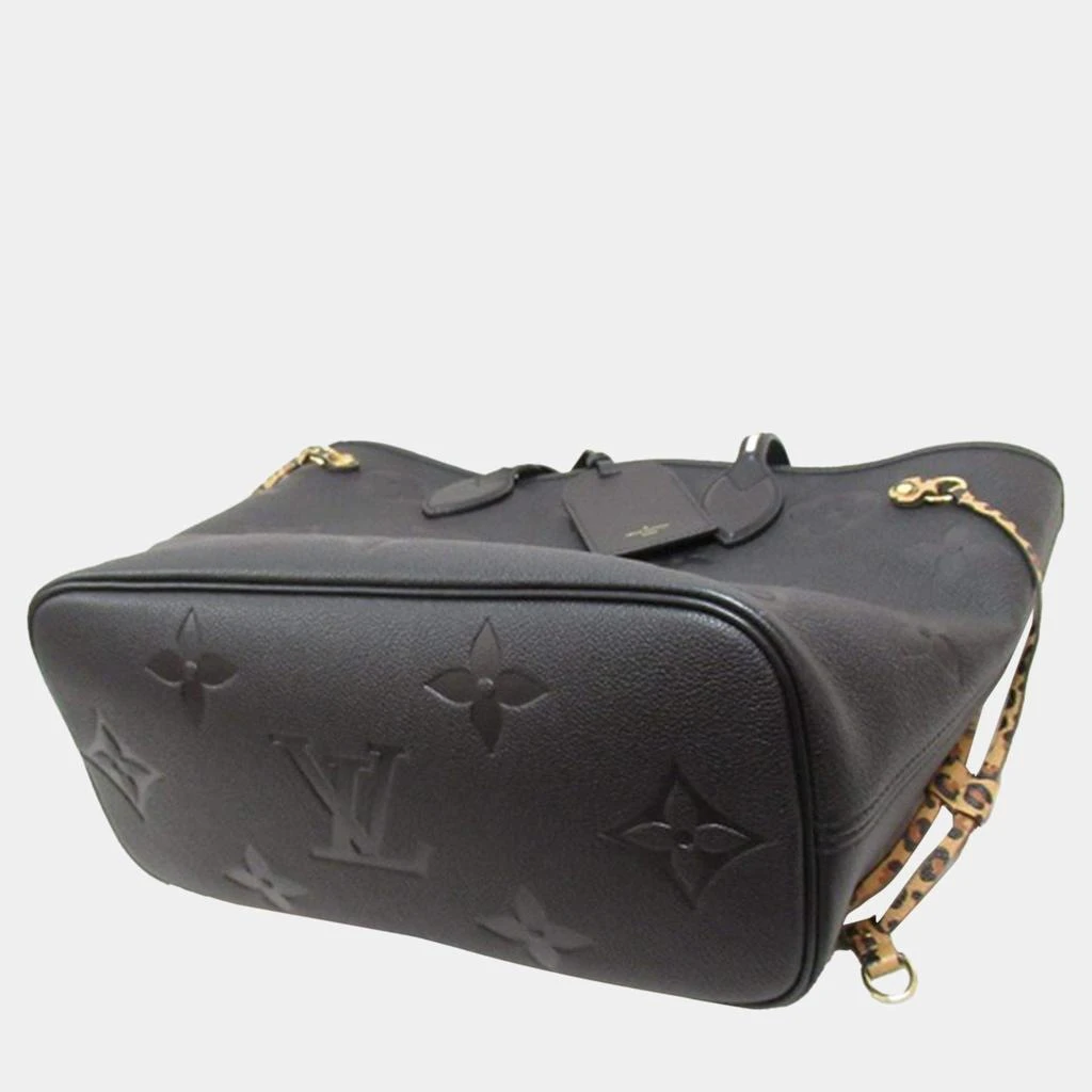 Louis Vuitton Louis Vuitton Black Monogram Empreinte Wild At Heart Neverfull MM 3