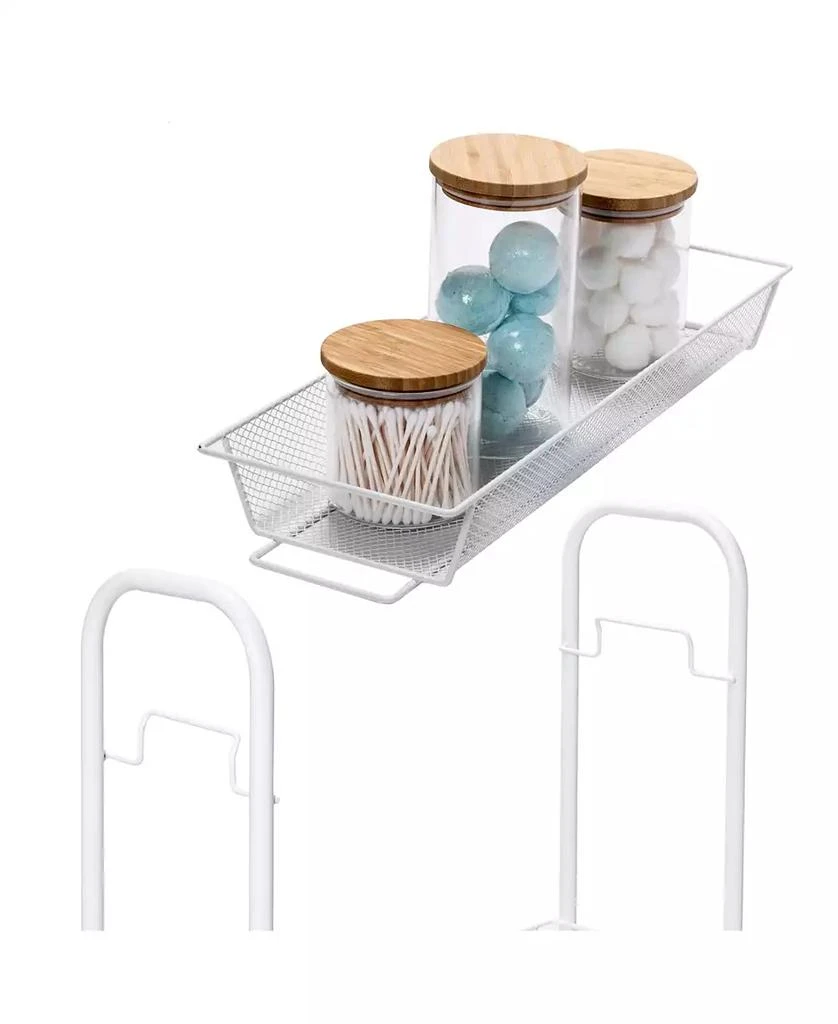Honey Can Do 3-Tier Mesh Narrow Rolling Storage Cart 8