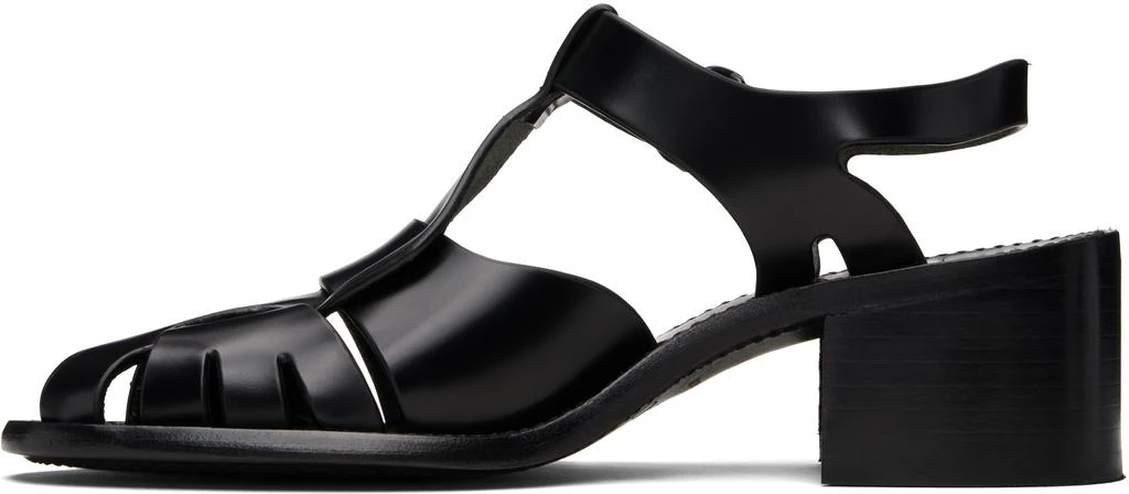 Hereu Black Pesca Heeled Sandals 3