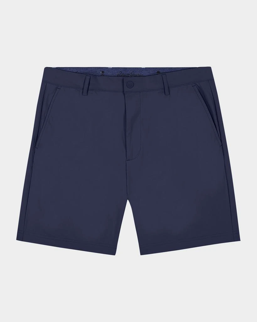 Robert Graham Men
s Aster Stretch Flat-Front Shorts