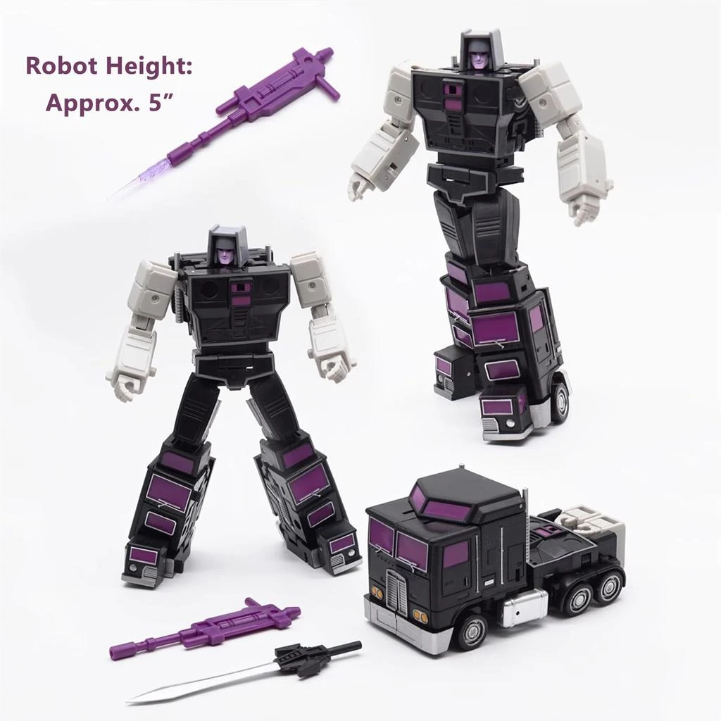 HAKIGO HAKIGO Deformation Combination Toy 5 in 1 Mini Action Figure Robot Car for Adults Kids 4