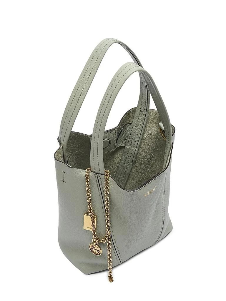 Chloé Small Spin Leather Tote Bag 3