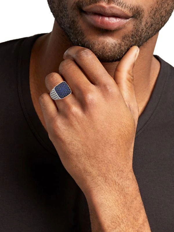 Effy Sterling Silver & Blue Sapphire Ring 2