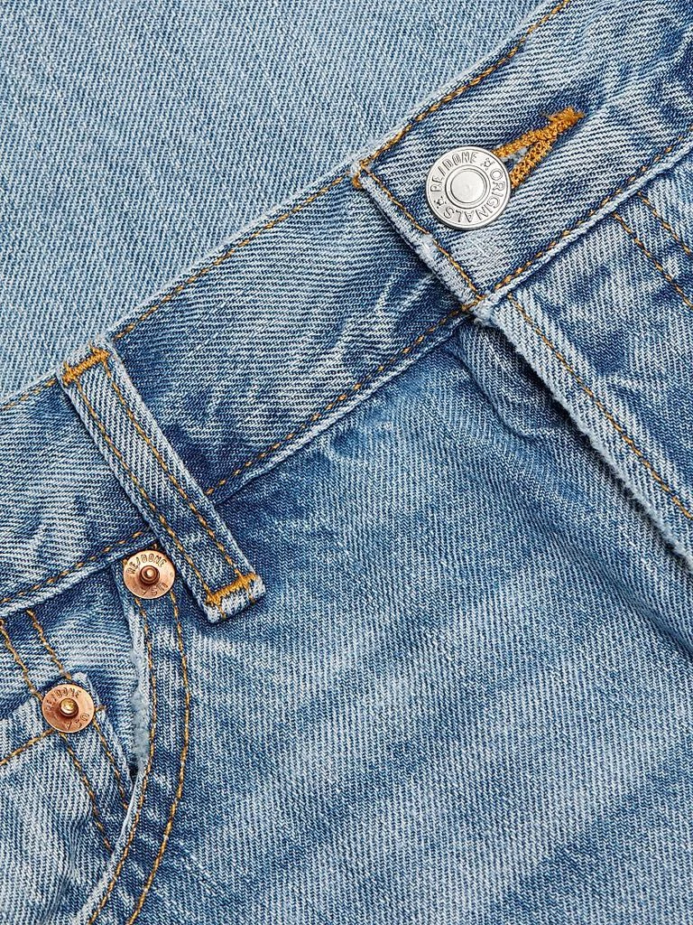 Re/Done `90s Comfy Denim Boyfriend Shorts 7