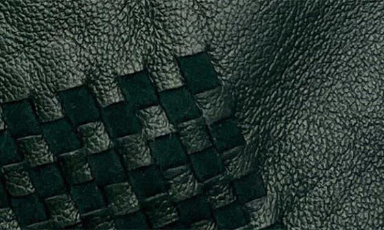 MARCUS ADLER Woven Leather Gloves 2