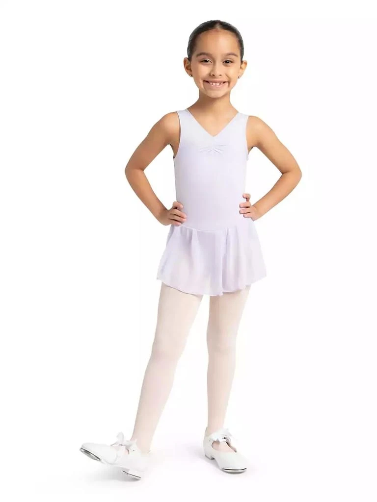 Capezio Girls Shuffle Tap Shoe White 7