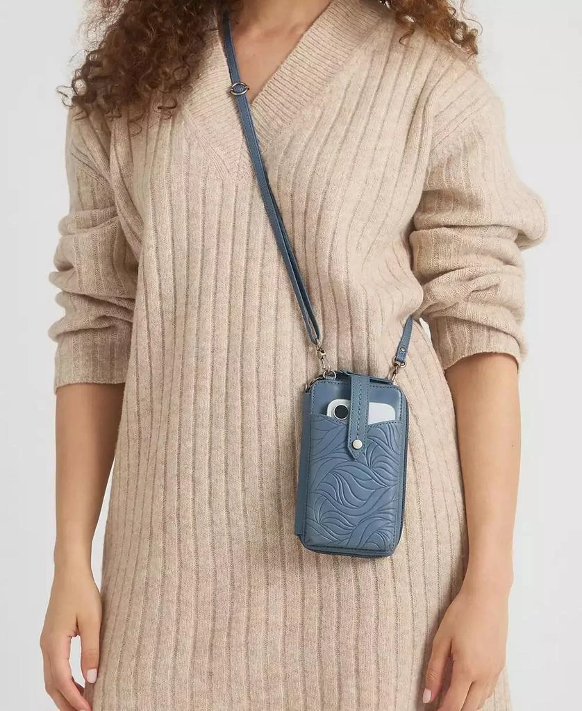 The Sak Women's Silverlake Leather Convertible Smartphone Crossbody Bag 6