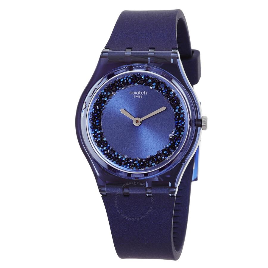 Swatch Sideral Blue Quartz Blue Dial Men's Watch GN269