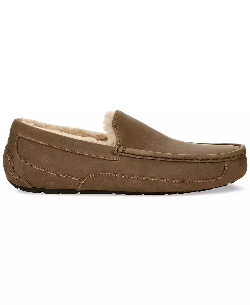 UGG Men's Ascot Leather Plush-Lined Slipper 2